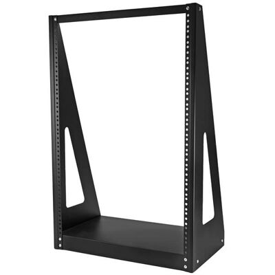 StarTech.com 2POSTRACK16 Rack-Gehäuse - Schwarz StarTech.com 2POSTRACK16 Rack-Gehäuse - Schwarz