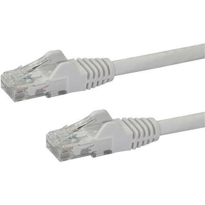 StarTech.com 7m Vit Cat6 Patch-kabel - Nätverk/PoE StarTech.com 7m Vit Cat6 Patch-kabel - Nätverk/PoE