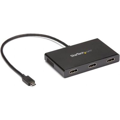 Adaptateur graphique USB StarTech.com MSTCDP123HD - 4K - Noir Adaptateur graphique USB StarTech.com MSTCDP123HD - 4K - Noir
