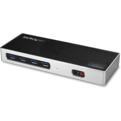 StarTech.com DK30A2DH Dual 4K Docking Station - USB-C/Thunderbolt 3, HDMI, DisplayPort StarTech.com DK30A2DH Dual 4K Docking Station - USB-C/Thunderbolt 3, HDMI, DisplayPort