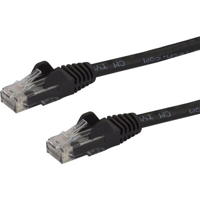 StarTech.com N6PATCH6BK Cable de red - 1.8m, Negro, U/UTP - Cable de red StarTech.com N6PATCH6BK Cable de red - 1.8m, Negro, U/UTP - Cable de red