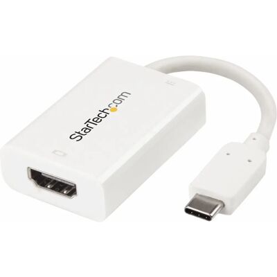 StarTech.com USB C zu HDMI 4K Adapter - Weiß - USB Grafik StarTech.com USB C zu HDMI 4K Adapter - Weiß - USB Grafik
