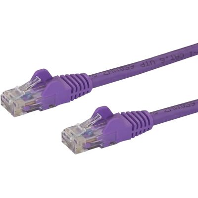 StarTech.com N6PATCH2PL Lila Netzwerkkabel - 0,6 m - Cat6 U/UTP StarTech.com N6PATCH2PL Lila Netzwerkkabel - 0,6 m - Cat6 U/UTP
