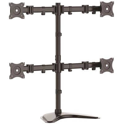 StarTech.com ARMBARQUAD Monitor Halterung - Vierfach - Schwarz StarTech.com ARMBARQUAD Monitor Halterung - Vierfach - Schwarz