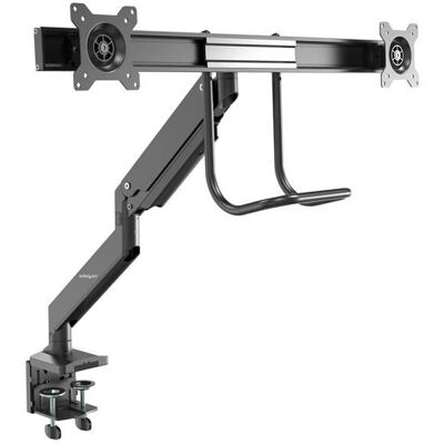 StarTech.com Doppelmonitor-Halter - Höhenverstellbar, Synchronisierte Bewegung - Schwarz StarTech.com Doppelmonitor-Halter - Höhenverstellbar, Synchronisierte Bewegung - Schwarz