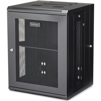 Armoire réseau murale StarTech.com - 15U, Noir Armoire réseau murale StarTech.com - 15U, Noir