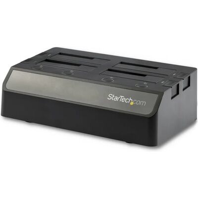 StarTech.com SDOCK4U313 Dock di archiviazione - 4 baie USB 3.1 SATA - Nero StarTech.com SDOCK4U313 Dock di archiviazione - 4 baie USB 3.1 SATA - Nero