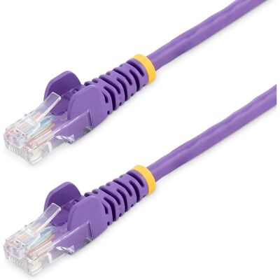 Cavo di Rete Cat5e Viola 10m StarTech.com - Alta Prestazione, Senza Inciampi Cavo di Rete Cat5e Viola 10m StarTech.com - Alta Prestazione, Senza Inciampi