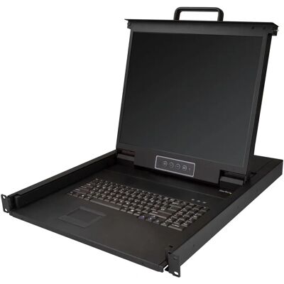StarTech.com Rack konzol 19" - 1280x1024 - Fekete - Szerverkezelés StarTech.com Rack konzol 19" - 1280x1024 - Fekete - Szerverkezelés