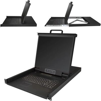 StarTech.com RKCONS1916K 19" Rack-Konsole mit 16 Ports StarTech.com RKCONS1916K 19" Rack-Konsole mit 16 Ports