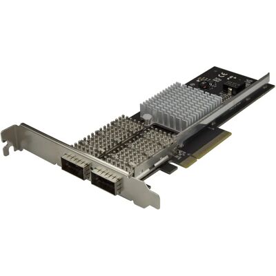 StarTech.com Kétszintű 40G QSFP+ Hálózati Kártya - PCIe 40GbE Száloptikai Adapter StarTech.com Kétszintű 40G QSFP+ Hálózati Kártya - PCIe 40GbE Száloptikai Adapter