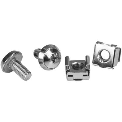 StarTech.com M6 Szerelőcsavarok Ezüst - 20 Darab StarTech.com M6 Szerelőcsavarok Ezüst - 20 Darab