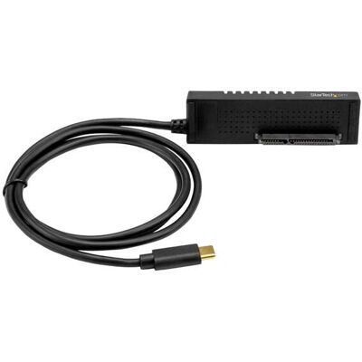 StarTech.com USB-C SATA sovitinjohto - 10Gbps - Musta StarTech.com USB-C SATA sovitinjohto - 10Gbps - Musta