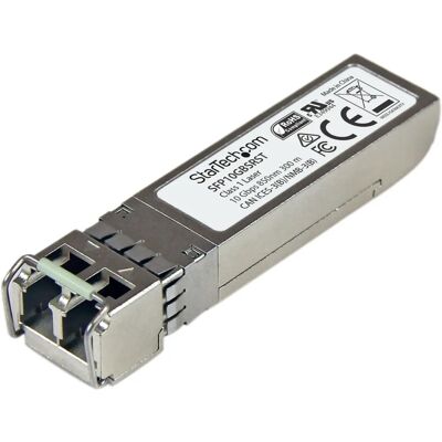 StarTech.com SFP10GBSRST 10GBASE-SR Network Transceiver Module StarTech.com SFP10GBSRST 10GBASE-SR Network Transceiver Module