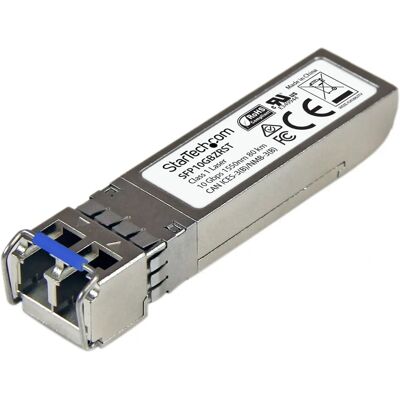 StarTech.com MSA 10GBASE-ZR Fiber Transceiver - 80 km, LC, Ezüst StarTech.com MSA 10GBASE-ZR Fiber Transceiver - 80 km, LC, Ezüst