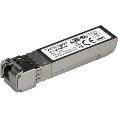 StarTech.com SFP10GBBXUST Modulo trasmettitore fibra 10Gbps - 10 km StarTech.com SFP10GBBXUST Modulo trasmettitore fibra 10Gbps - 10 km
