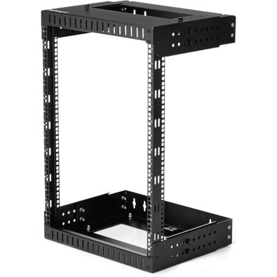 StarTech.com Wandmontierter Rack - 15U, Verstellbare Tiefe, Schwarz StarTech.com Wandmontierter Rack - 15U, Verstellbare Tiefe, Schwarz