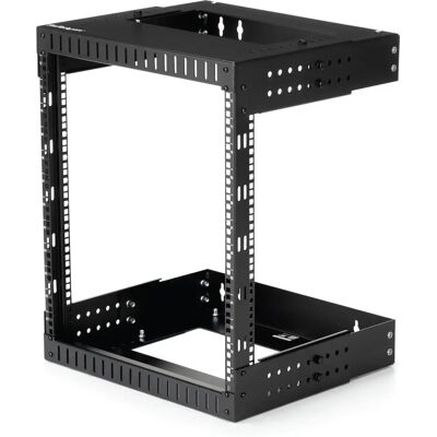 StarTech.com RK12WALLOA Wandmontage Rack - 12U Schwarz StarTech.com RK12WALLOA Wandmontage Rack - 12U Schwarz