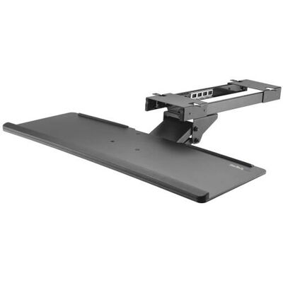 StarTech.com Adjustable Under Desk Keyboard Tray - Ergonomic Space Saver StarTech.com Adjustable Under Desk Keyboard Tray - Ergonomic Space Saver