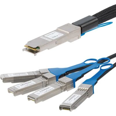 Cavo breakout QSFP+ 3m - Fibra ottica o rame Cavo breakout QSFP+ 3m - Fibra ottica o rame