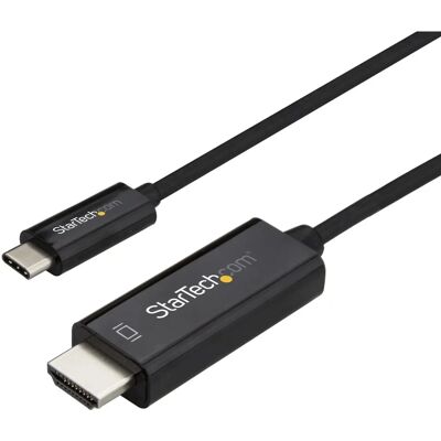 StarTech.com USB-C zu HDMI Adapter - 4K 60Hz Schwarz StarTech.com USB-C zu HDMI Adapter - 4K 60Hz Schwarz