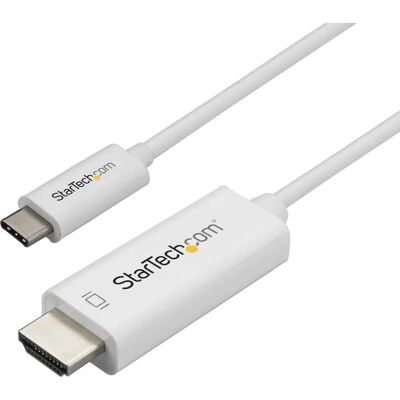 StarTech.com USB-C to HDMI Adapter - 4K 60Hz Valkoinen StarTech.com USB-C to HDMI Adapter - 4K 60Hz Valkoinen