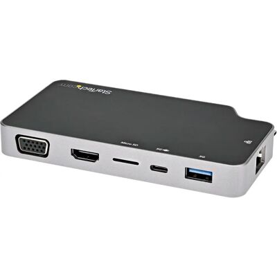 StarTech.com USB C Multiport Adapter - 4K HDMI, VGA, 100W PD, MicroSD StarTech.com USB C Multiport Adapter - 4K HDMI, VGA, 100W PD, MicroSD