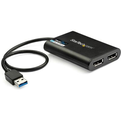 StarTech.com USB 3.0 Dual 4K DisplayPort - 60Hz StarTech.com USB 3.0 Dual 4K DisplayPort - 60Hz