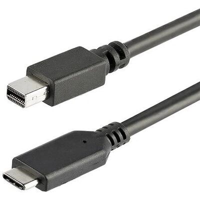 StarTech.com USB-C naar Mini DisplayPort Kabel - 4K 60Hz - Zwart StarTech.com USB-C naar Mini DisplayPort Kabel - 4K 60Hz - Zwart