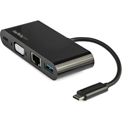 StarTech.com DKT30CVAGPD USB-C VGA Multiport-Adapter - Schwarz - Laptop Dock StarTech.com DKT30CVAGPD USB-C VGA Multiport-Adapter - Schwarz - Laptop Dock