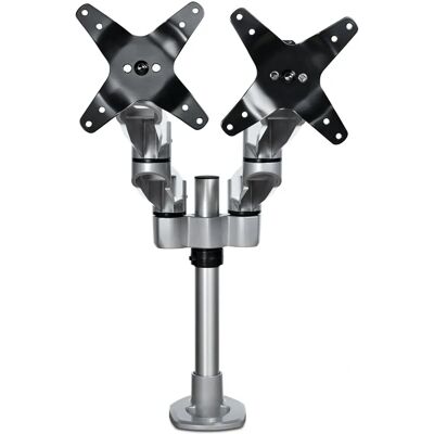 StarTech.com Braccio doppio per monitor argento - Supporto monitor 27 pollici StarTech.com Braccio doppio per monitor argento - Supporto monitor 27 pollici