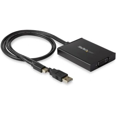 Adaptateur Mini DisplayPort vers DVI - StarTech.com - Noir - Adaptateur vidéo - Publicité Adaptateur Mini DisplayPort vers DVI - StarTech.com - Noir - Adaptateur vidéo - Publicité