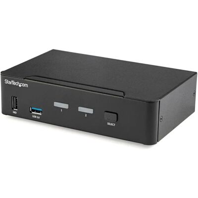 StarTech.com SV231DPU34K 2-port DisplayPort KVM kapcsoló - 4K 60Hz StarTech.com SV231DPU34K 2-port DisplayPort KVM kapcsoló - 4K 60Hz