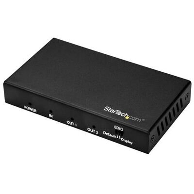 StarTech.com HDMI Splitter - 2-port 4K 60Hz HDR StarTech.com HDMI Splitter - 2-port 4K 60Hz HDR