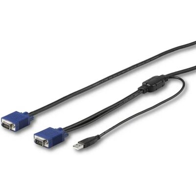 Kabel KVM StarTech.com RKCONSUV6 Czarny - Kabel do Rackmount Konsol Kabel KVM StarTech.com RKCONSUV6 Czarny - Kabel do Rackmount Konsol