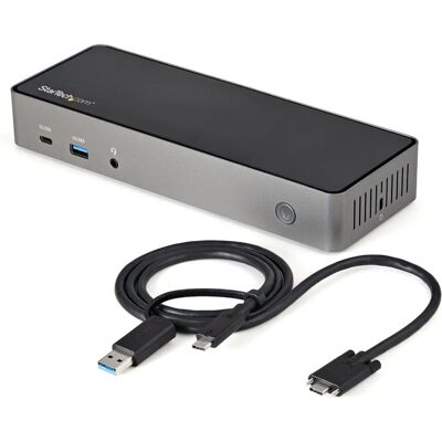 StarTech.com DK31C3HDPDUE Laptop-Dock - 3 Monitore - USB-C StarTech.com DK31C3HDPDUE Laptop-Dock - 3 Monitore - USB-C