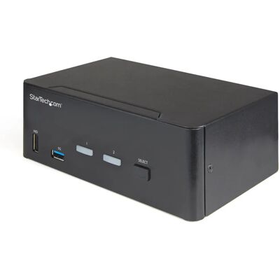 StarTech.com Dual 4K 60Hz HDMI KVM Switch with USB Hub StarTech.com Dual 4K 60Hz HDMI KVM Switch with USB Hub