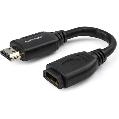 Câble HDMI StarTech.com 15cm Noir - Économiseur de port HDMI 2.0 - Publicité Câble HDMI StarTech.com 15cm Noir - Économiseur de port HDMI 2.0 - Publicité