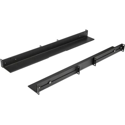 Guias de rack universais de 19 polegadas - Ajustáveis - Suporta 90 lbs Guias de rack universais de 19 polegadas - Ajustáveis - Suporta 90 lbs