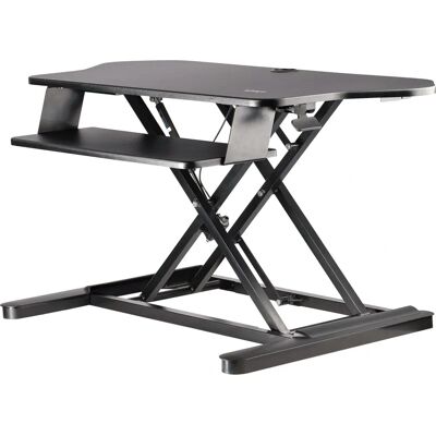 StarTech.com ARMSTSCORNR Eck-Sitz-Steh-Schreibtischaufsatz - Ergonomisch & Platzsparend StarTech.com ARMSTSCORNR Eck-Sitz-Steh-Schreibtischaufsatz - Ergonomisch & Platzsparend