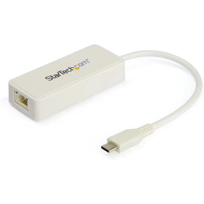 Adapter Ethernet USB-C StarTech.com US1GC301AUW - Biały - Typ sieci Adapter Ethernet USB-C StarTech.com US1GC301AUW - Biały - Typ sieci