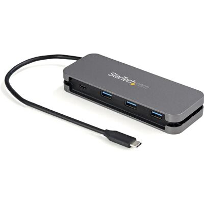 StarTech.com USB-C Hub 4 Port 5Gbps - Black/Gray StarTech.com USB-C Hub 4 Port 5Gbps - Black/Gray