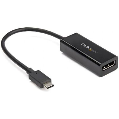StarTech.com USB C naar DisplayPort Adapter - 8K/5K/4K - HDR - Thunderbolt 3 Compatibel StarTech.com USB C naar DisplayPort Adapter - 8K/5K/4K - HDR - Thunderbolt 3 Compatibel