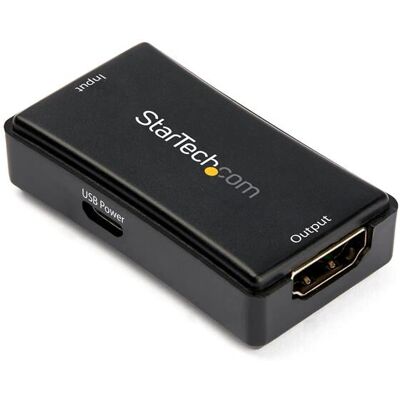 StarTech.com HDBOOST4K2 AV-Extender - Schwarz - Unterstützt 4K 60Hz StarTech.com HDBOOST4K2 AV-Extender - Schwarz - Unterstützt 4K 60Hz