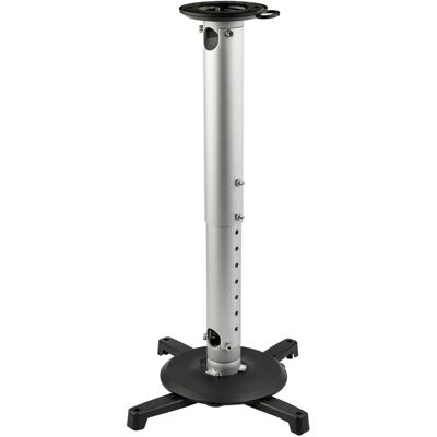 Support Universel pour Projecteur au Plafond StarTech.com - Réglable en Hauteur, Supporte 15 kg, Patron 12.8" - Noir, Argent Support Universel pour Projecteur au Plafond StarTech.com - Réglable en Hauteur, Supporte 15 kg, Patron 12.8" - Noir, Argent