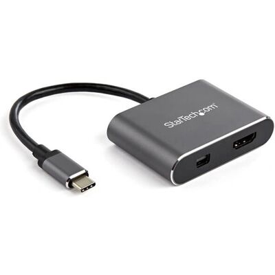StarTech.com Space Gray USB C Multiport-Adapter - 4K HDR StarTech.com Space Gray USB C Multiport-Adapter - 4K HDR