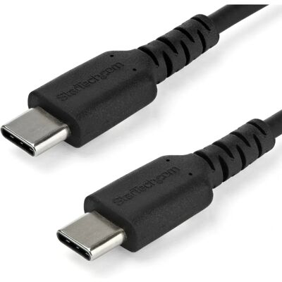 Câble de charge USB C 2m - Résistant et rapide - Noir - Publicité Câble de charge USB C 2m - Résistant et rapide - Noir - Publicité
