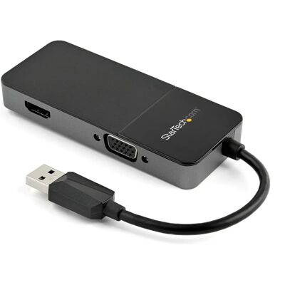 StarTech.com USB 3.0 auf HDMI & VGA Adapter - 4K/1080p Dual Monitor - Externe Grafikkarte StarTech.com USB 3.0 auf HDMI & VGA Adapter - 4K/1080p Dual Monitor - Externe Grafikkarte