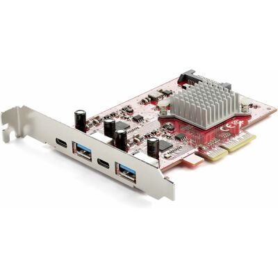 StarTech.com 4-Port USB PCIe Karte - 10Gbps - Grau - Schnittstellenkarten/Adapter StarTech.com 4-Port USB PCIe Karte - 10Gbps - Grau - Schnittstellenkarten/Adapter