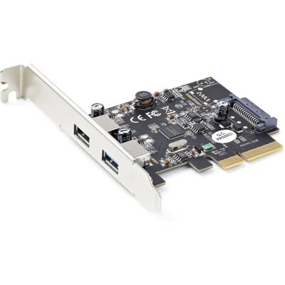 StarTech.com PEXUSB312A3 Scheda PCIe USB 3.2 Gen 2 - 2 Porte StarTech.com PEXUSB312A3 Scheda PCIe USB 3.2 Gen 2 - 2 Porte